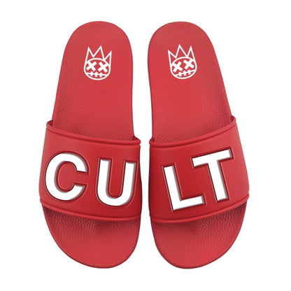 CULT SLIDES (621A-SLIDE2) RED