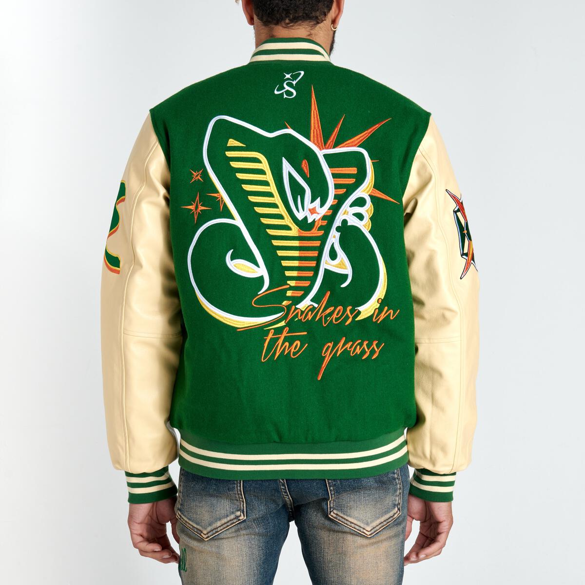 SUGAR HILL "SERPENT" LETTERMAN (GREEN) SH23-FALL-01