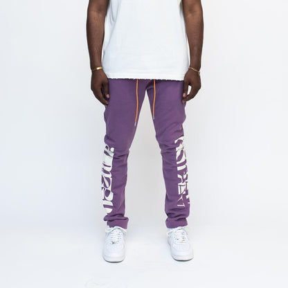 ALMOST SOMEDAY HARMONY SWEATPANT 'PURPLE'