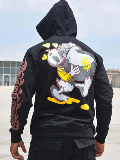 HUDSON DUCK MONEY HOODY 435 'BLACK'