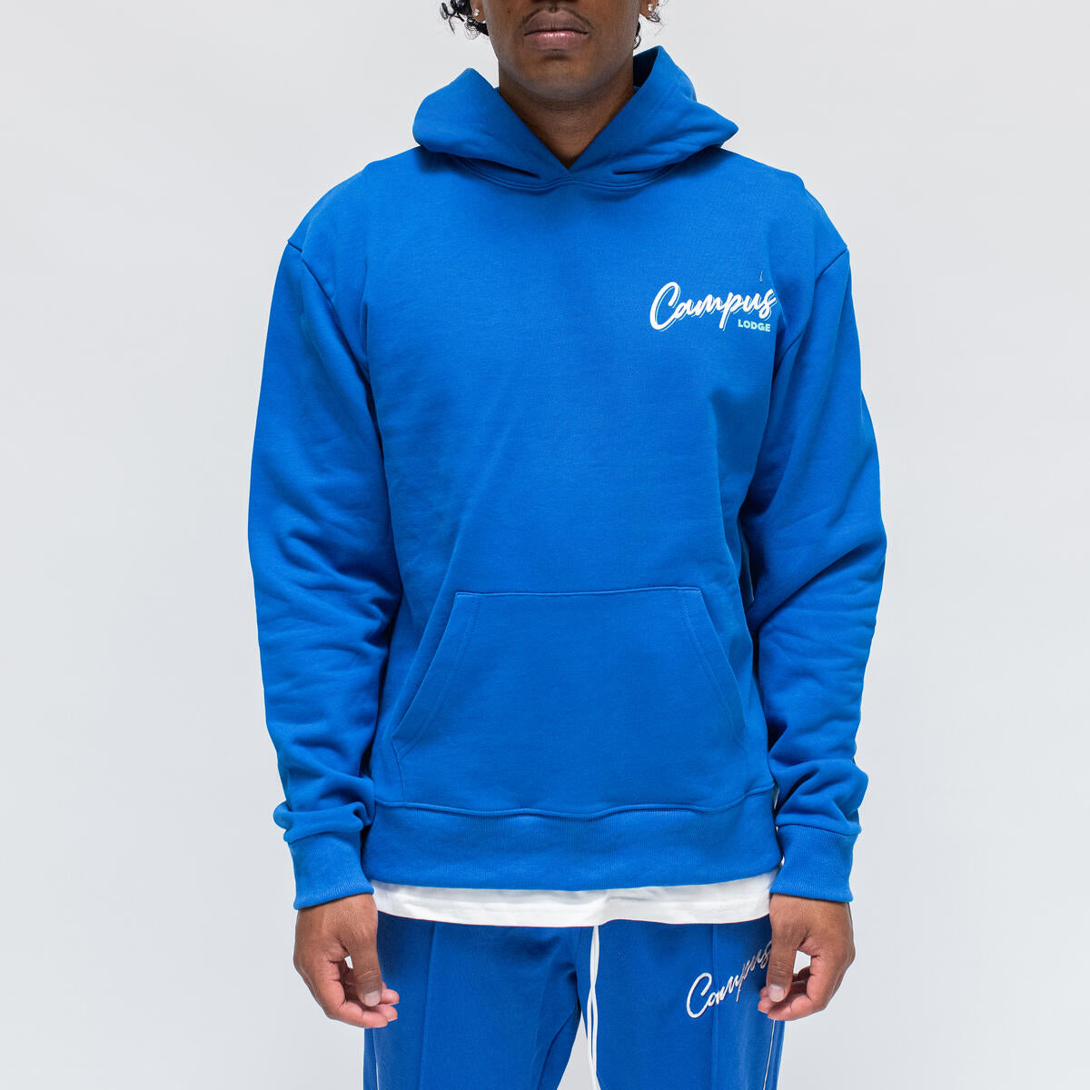 CAMPUS  Resort Hoodie (s2-014)-BLUE