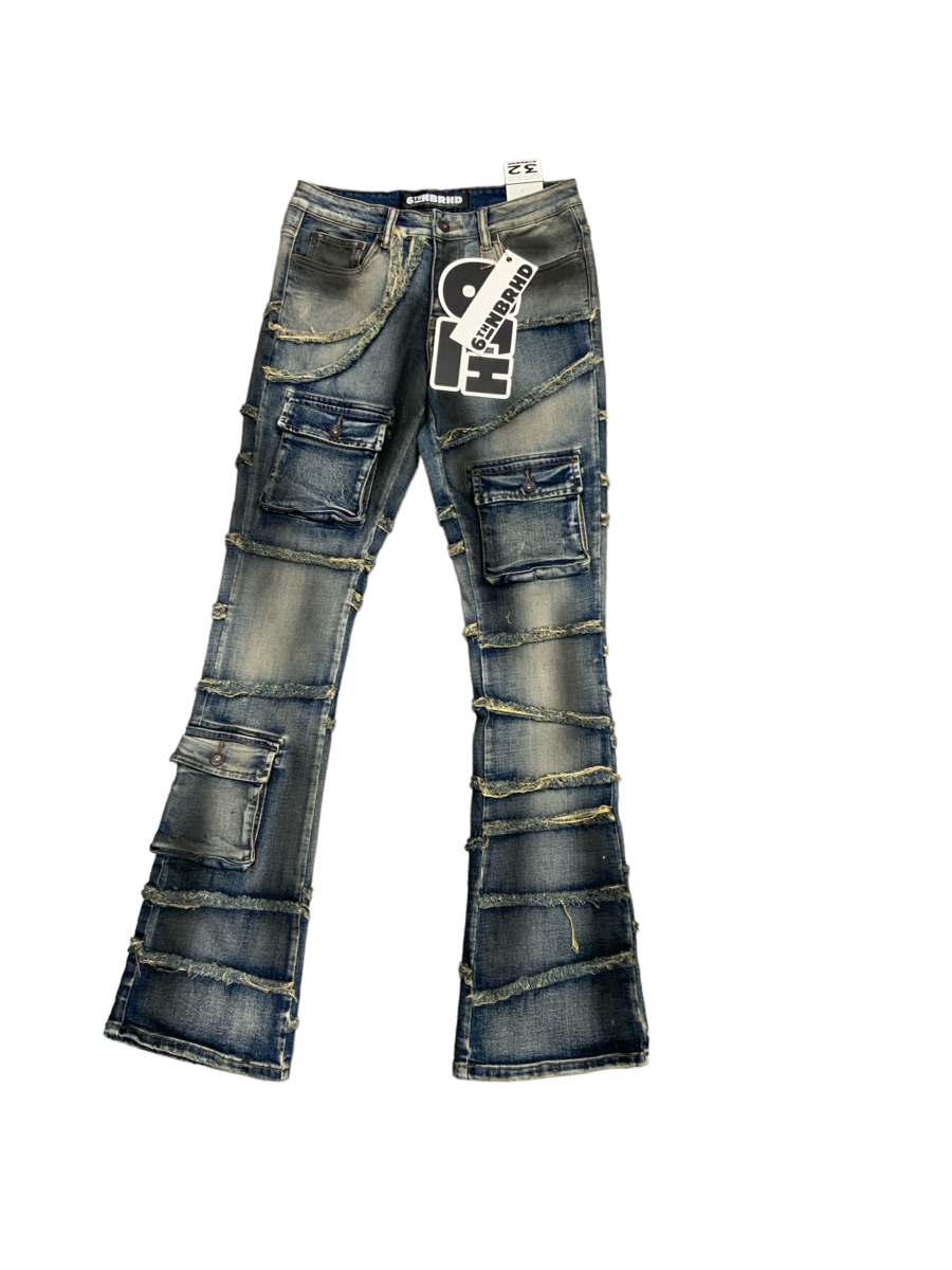 6TH NBRHB "IMMORTAL" DENIM STACKED (6TH-D2310)-DK VINTAGE