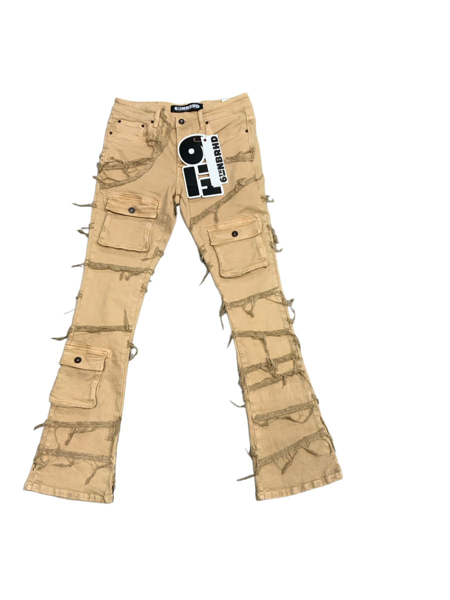 6TH NBRHB "IMMORTAL" DENIM STACKED (6TH-D2310)-MOCHA