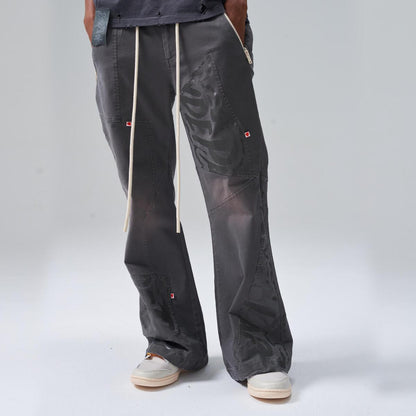 HYDE PARK BUD CLIPPINGS TROUSER-DARK GRAY