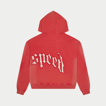 GOD SPEED 'OG Logo Sweatsuit' (Vintage Red)