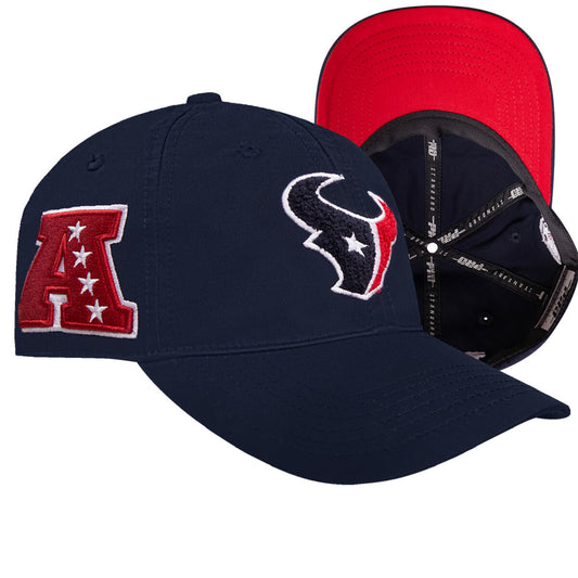 HOUSTON TEXANS MASH UP DAD HAT (FHT7410427) MIDNIGHT NAVY