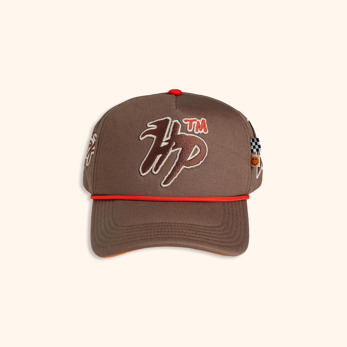 HYDE PARK HOLD ONTO YOUR HAT TRUCKER-BROWN