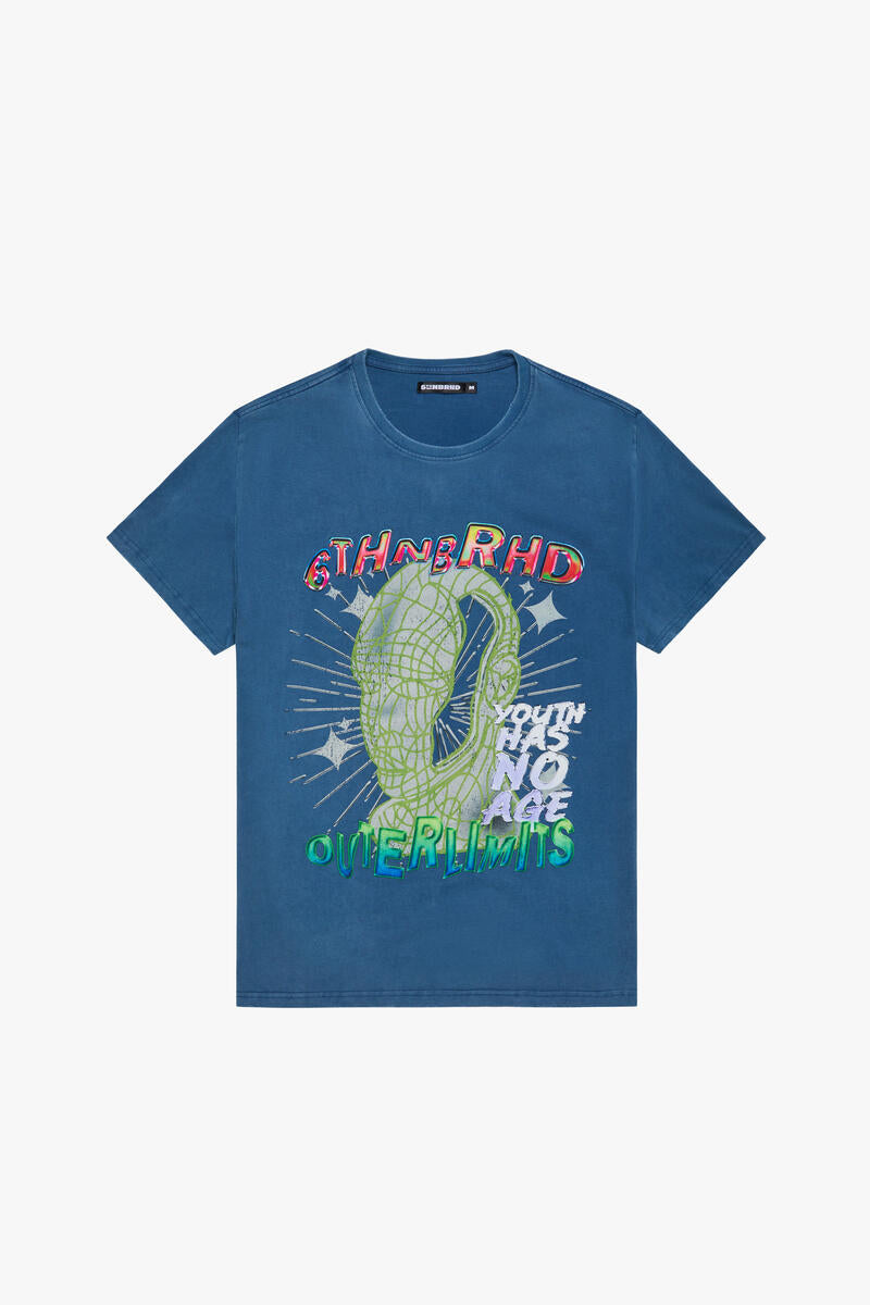 6TH NBRHD "AGE LESS" TEE (6TH-T2603) NAVY