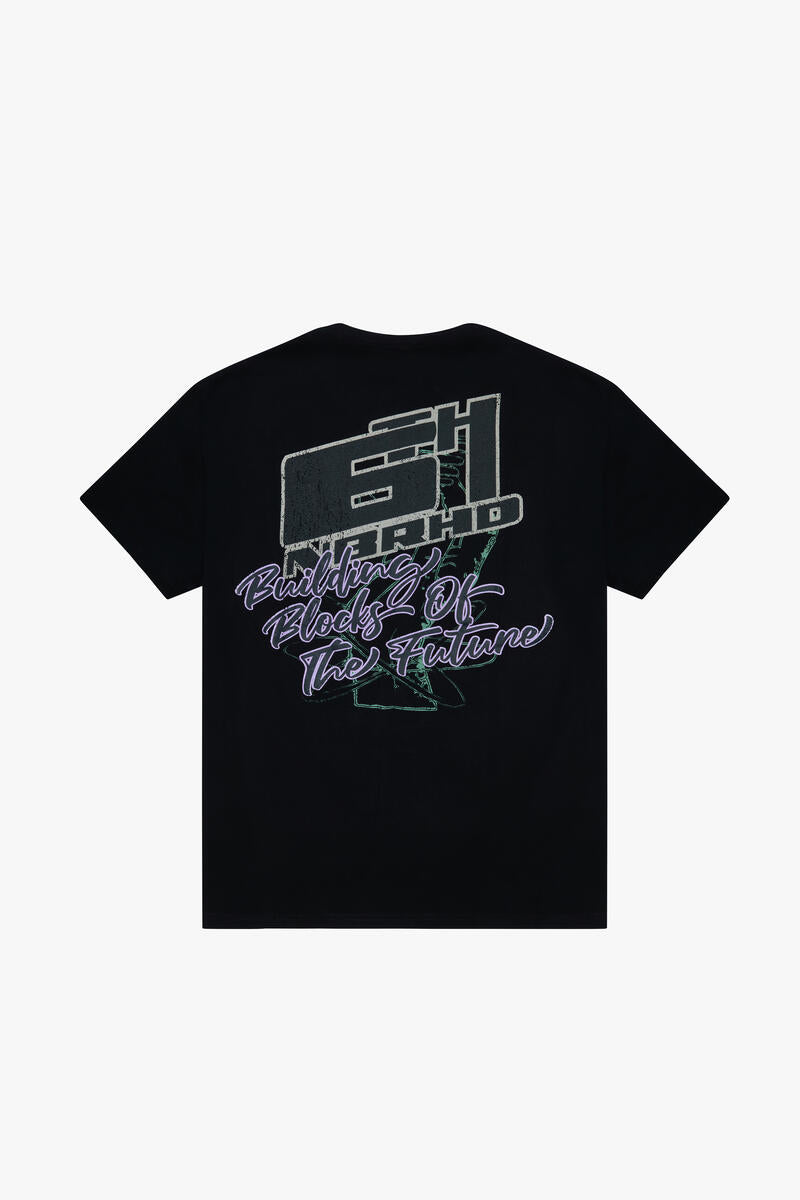 6TH NBRHD "FUTURE BUILD" TEE (6TH-T2601)  BLACK