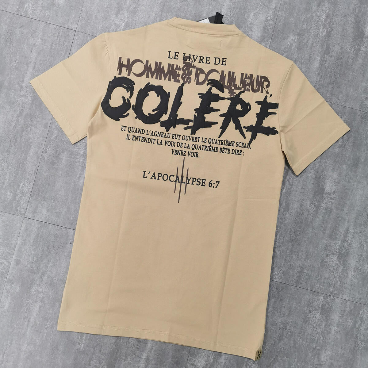 HUDSON APOCALYPSE TEE 502-CREAM