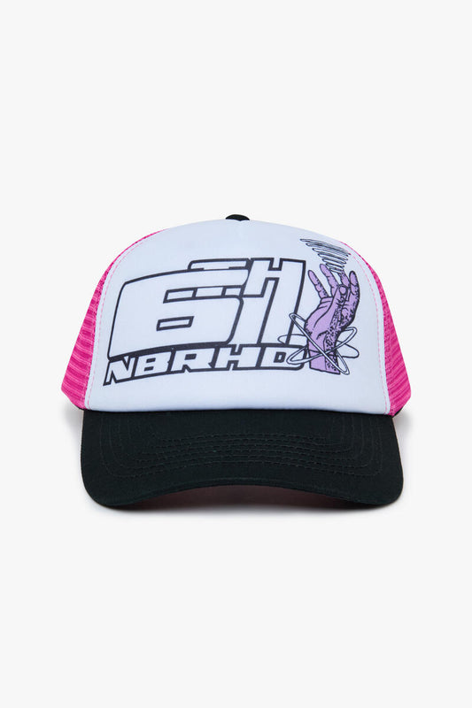 6TH NBRHD "TESTING" HEADWEAR (6TH-H2601) BLK/PINK