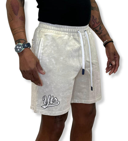 YTS FRENCH TERRY PRACTICE SHORTS 'NATURAL'