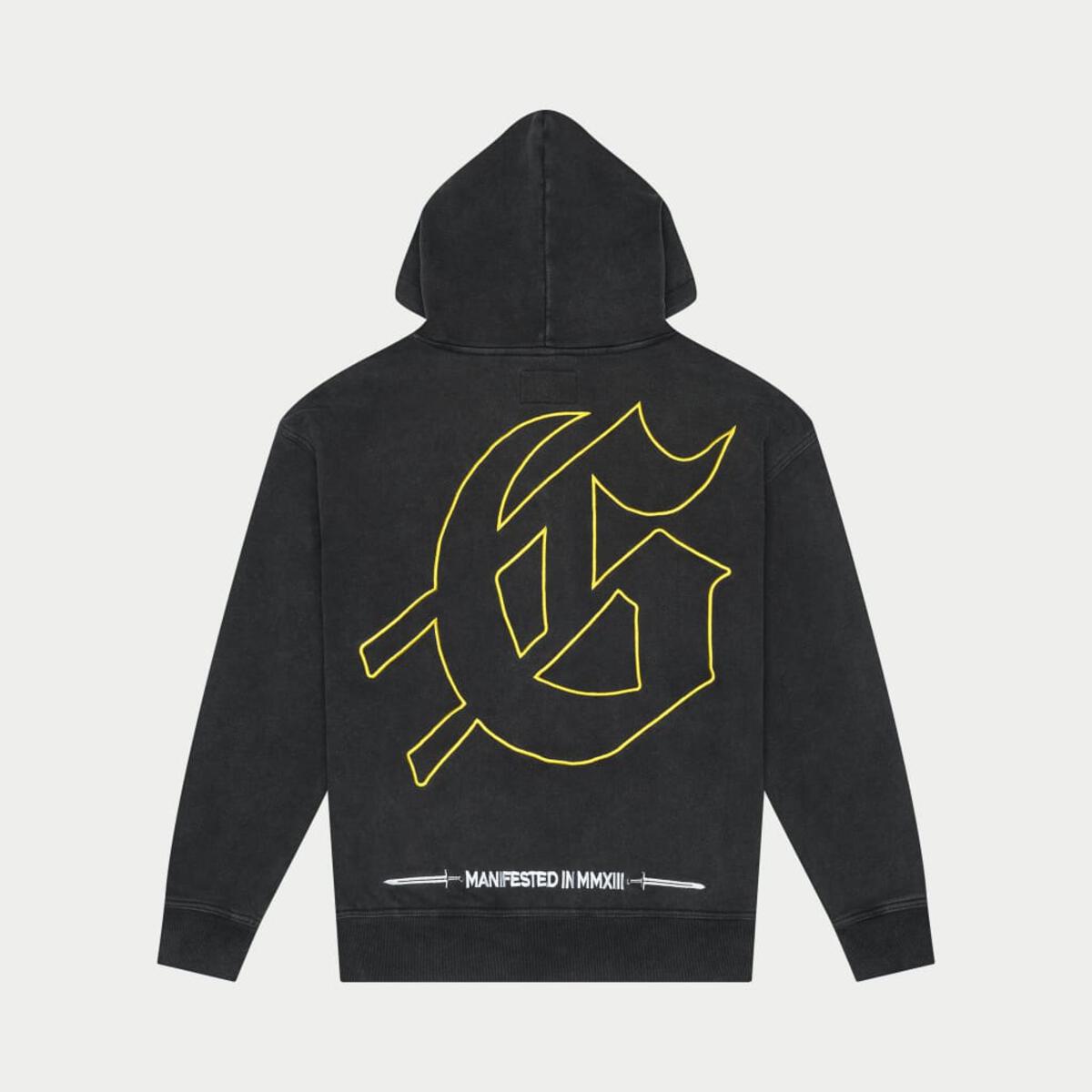 GOD SPEED Chrome Seduction Embroidered Hoodie (Black)