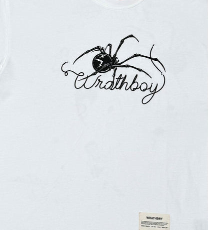 WRATHBOY CAUGHT IN WEB TEE-OFF WHITE