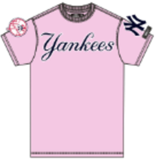 PRO STANDARD NEW YORK YANKEES LOGO PRO TEAM SHIRT (LNY132889) PINK