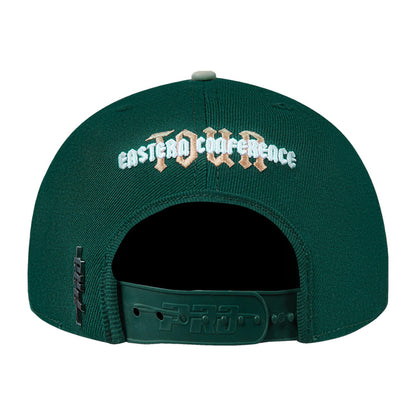 MILWAUKEE BUCKS CITY TOUR CURVED SNAPBACK HAT (BMB7515683) FOREST GREEN