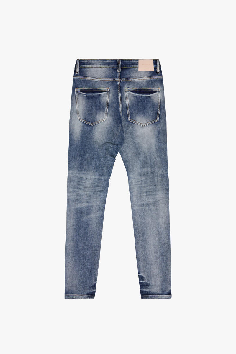 VALABASAS "MR. FLEX" MDEIUM WASH 4 WAY STRECH SKINNY JEAN (VLBS-VJ1-002)