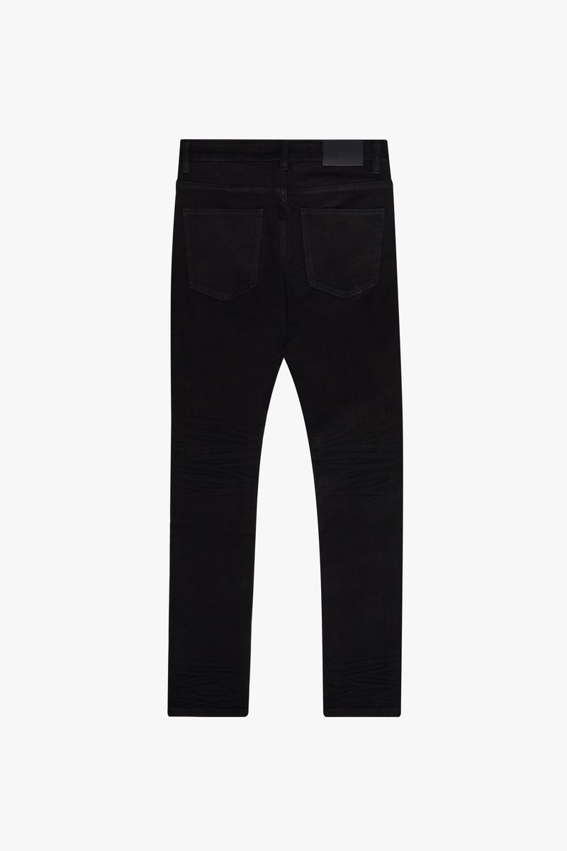 VALABASAS "MR. FLEX" BLACK 4 WAY STRETCH SKINNY JEAN (VLBS-VJ1-002)