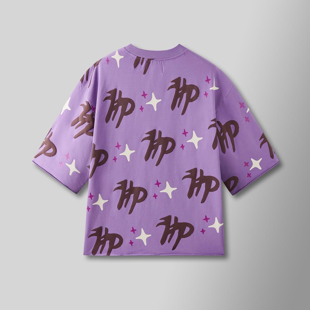 HYDE PARK PUFF THE MAGIC PATTERN SHIRT-PURPLE