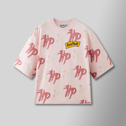 HYDE PARK PUFF THE MAGIC PATTERN SHIRT-PINK