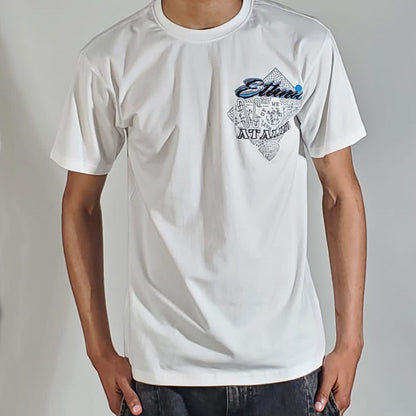 HUDSON ATALIER TEE (507)-WHITE