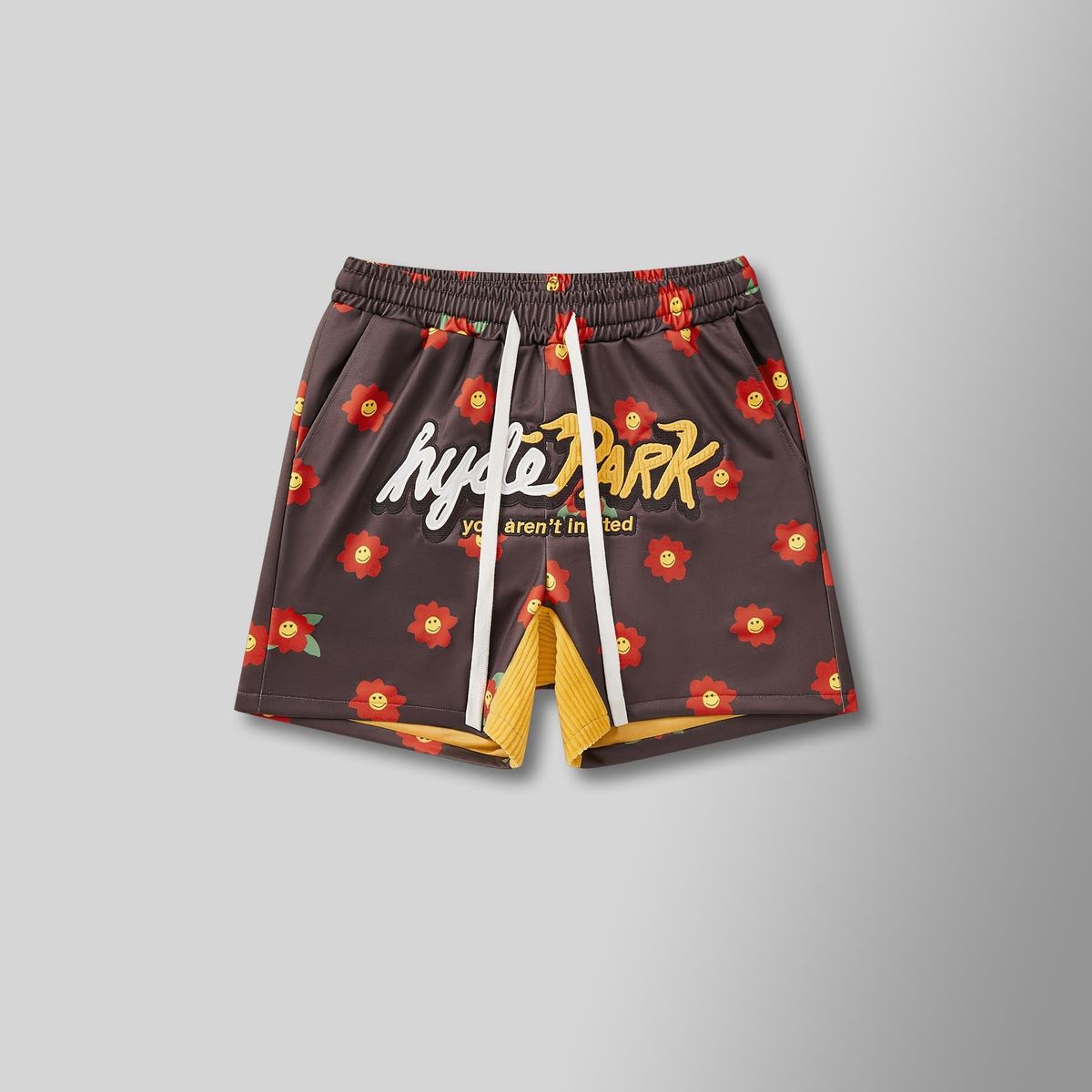 HYDE PARK Mash Up The Weekend Shorts - Red Lemon