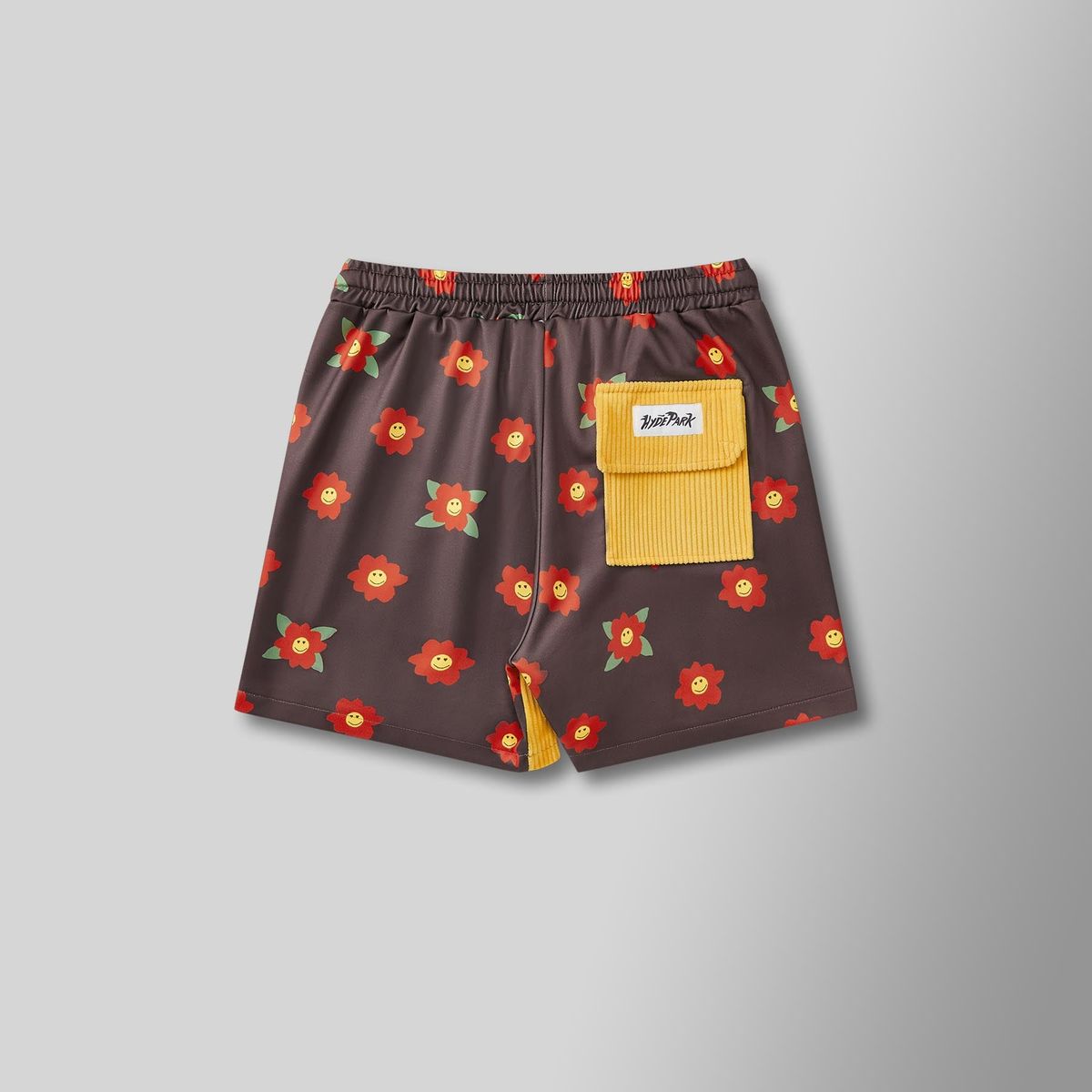 HYDE PARK Mash Up The Weekend Shorts - Red Lemon