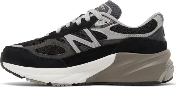 NEW BALANCE 990v6 Big Kid 'Black Silver' GC990BK6