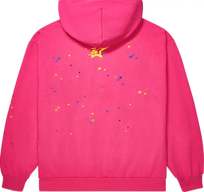 SP5DER  P*nk V2 Hoodie 'Pink'