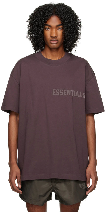 ESSENTIAL FEAR OF GOD SS T-SHIRT PLUM