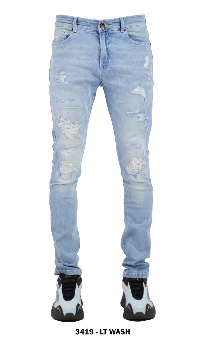 FOCUS JEANS FASHION DENIM (3419 - ICE BLUE)