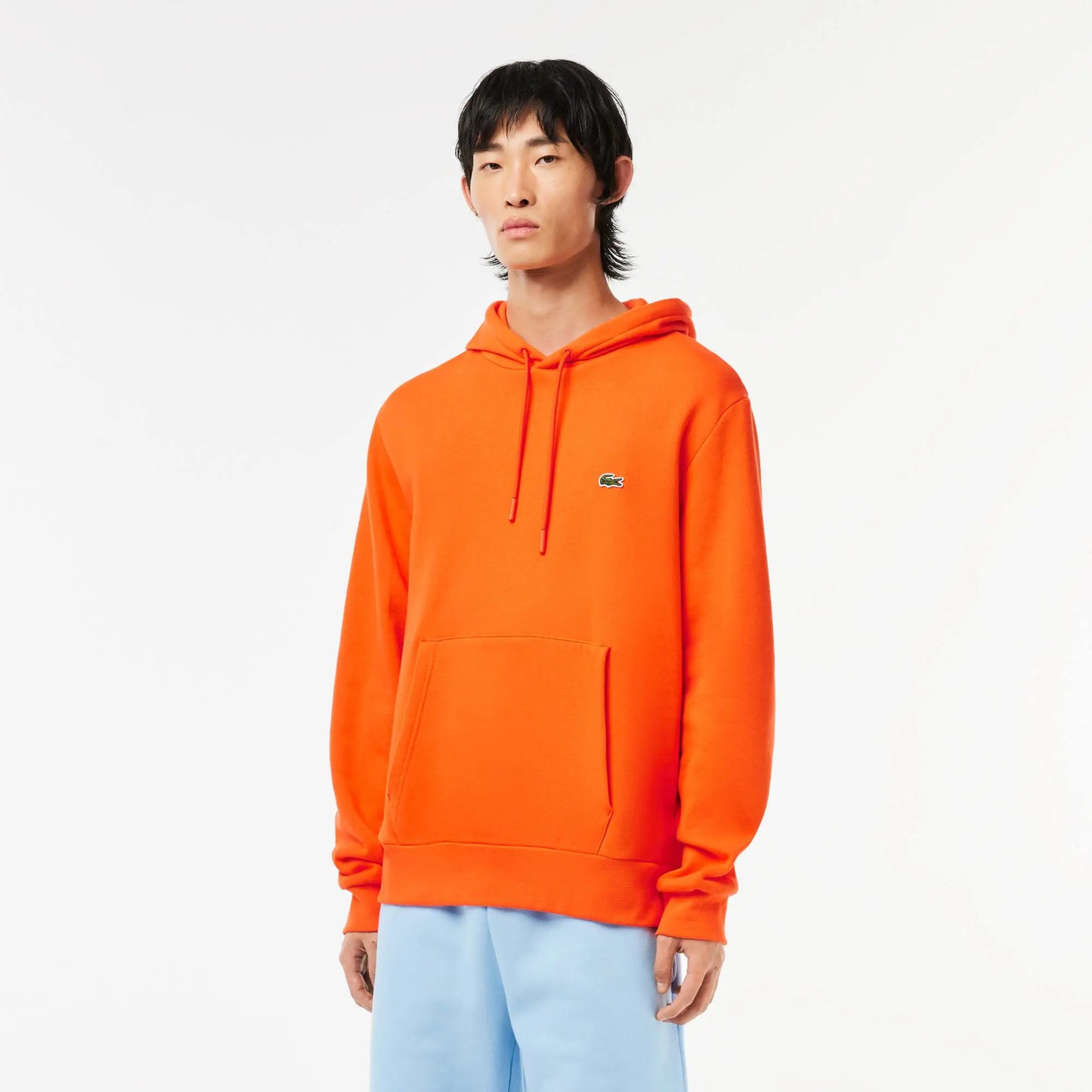 Lacoste Men's Organic Cotton Hoodie 'ORANGE'  SH9623 51  SJI