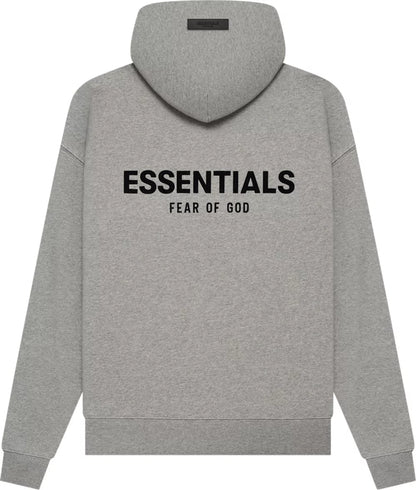 FEAR OF GOD ESSENTIALS HOODIE 'DARK OATMEAL'