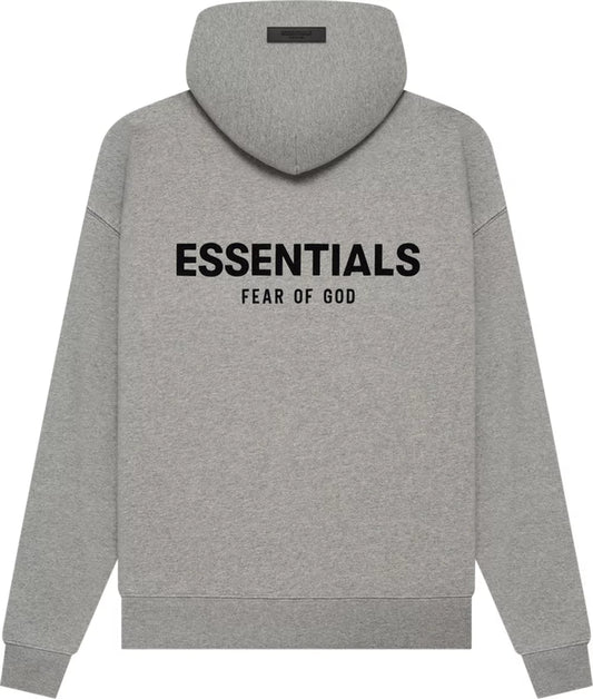 FEAR OF GOD ESSENTIALS HOODIE 'DARK OATMEAL'