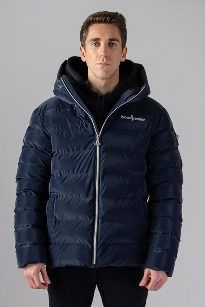 MEN'S MEDIUM WEIGHT SPARROW COAT - BLUE DIAMOND