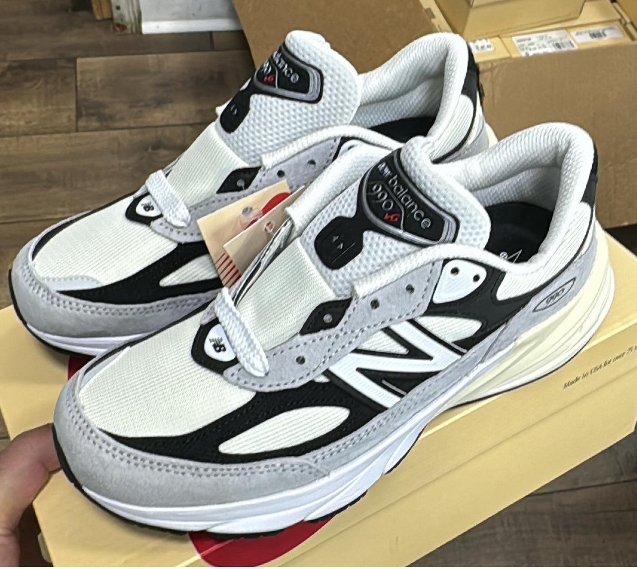 New Balance 990v6 MiUSA Teddy Santis Grey Black U990TG6