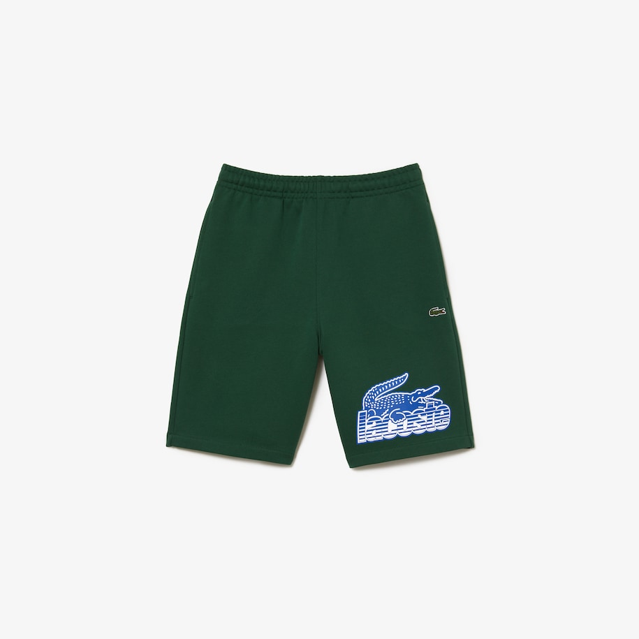 Men’s Lacoste Unbrushed Cotton Fleece Shorts