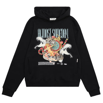 ALMOST SOMEDAY REMORSE HOODIE 'BLACK'