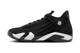 Jordan 14 Retro Black White 487471-016