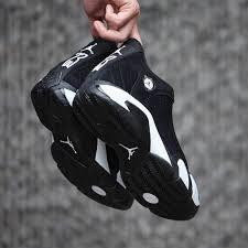 Jordan 14 Retro Black White 487471-016