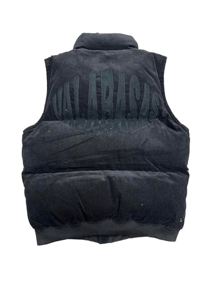 "ROOK" VEST CORDUROY -BLACK (VLBS92004)