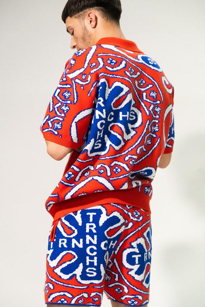 THE TRNCHS TC-23-584 2PC RED "BANDANA" Set (TC-23-584)