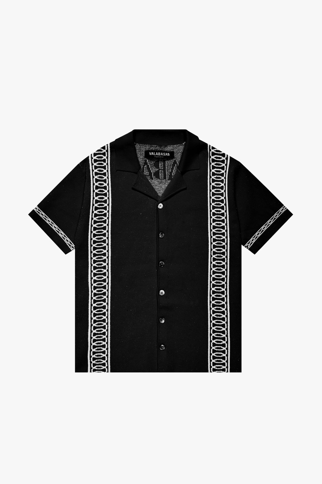 "KABANA" BLACK BUTTON-DOWN