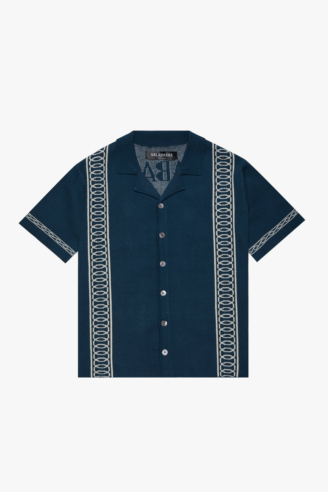 "KABANA" BLUE BUTTON-DOWN