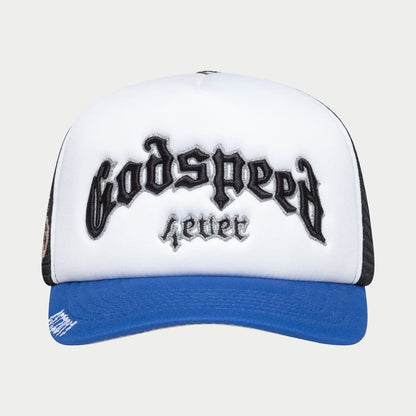 GOD SPEED GS Forever Foam Trucker Hat (Blk/Royal)