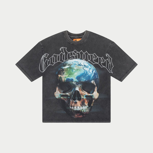 GOD SPEED Sklobe T-Shirt (Black wash)