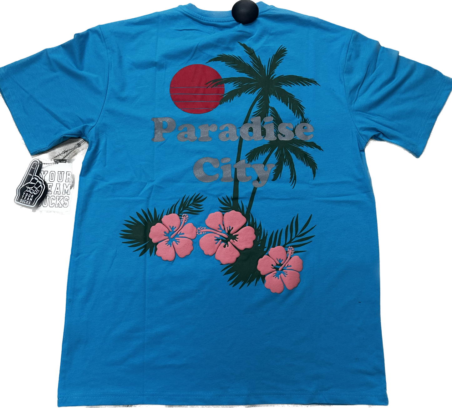 PARADISE CITY TEE BLUE