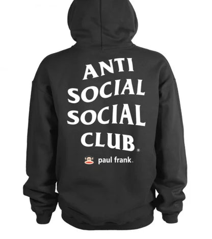 Anti Social Social Club x Paul Frank Hoodie Black